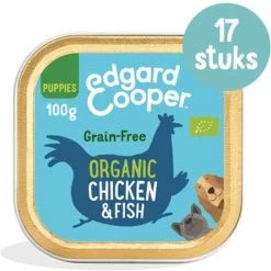 17x Edgard & Cooper Kuipje Vers Vlees Puppy Hondenvoer Bio Kip - Vis 100 Gr -Katten Hondenbenodigdheden Winkel 1200x1200 673