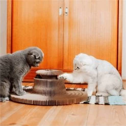 District 70 MAZE 3-in-1 Opvouwbare Kartonnen Kattenmand - Inclusief Catnip Balletje - Voor Slapen, Spelen En Krabben! -Katten Hondenbenodigdheden Winkel 1200x1200 697