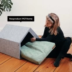 Rexproduct Hondenkussen - Hondenmand - Hondenbed Met Rits En Wasbaar - Manden & Kussens 90 X 110 CM - 0 Tot 80 Kg - SoftPet Groen -Katten Hondenbenodigdheden Winkel 1200x1200 710