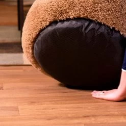 Peaceful Pooch L - Pluizig Hondenbed - 94cm Diameter - Opvouwbaar - In Verschillende Maten. Kattenbed - Wasbaar - Uitneembare Vulling - Ontspant Gewrichten En Spieren - Anti-slip Noppenbodem -Katten Hondenbenodigdheden Winkel 1200x1200 817