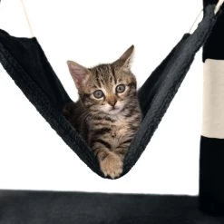 TecTake Stokely - Zwart - Krabpaal - 141 Cm -Katten Hondenbenodigdheden Winkel 1200x1200 876