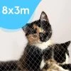 Kattennet - Balkon Net - Katten Gaas - Kattennet Balkon - Transparant - 8x3 M -Katten Hondenbenodigdheden Winkel 1200x1200 885
