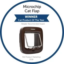 PetSafe Staywell Microchip Kattenluik - Bruin -Katten Hondenbenodigdheden Winkel 1200x1200 922