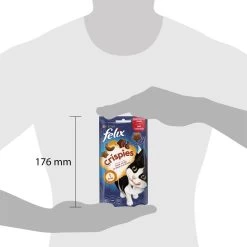 Felix Crispies - Kattensnacks Rund & Kip - 8 X 45g -Katten Hondenbenodigdheden Winkel 1200x1200 928