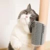 Merkloos Katten Hoekborstel - Self Groomer - Katten Massageborstel - Kat Borstel - Grijs -Katten Hondenbenodigdheden Winkel 1200x1200 952
