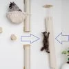RHRQuality Wandmeubel Wandmontage Klimmuur Kat 175 X 16cm Klim En Klauterzak Beige Wand Muur Krabpaal Katten Muurbevestiging -Katten Hondenbenodigdheden Winkel 1200x1200 971