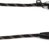 Beeztees - Hondenriem - Sliplijn - Zwart - 170 Cm X 8 Mm