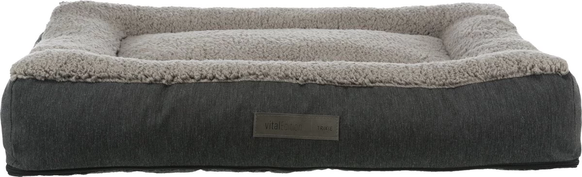 Trixie Vital - Hondenkussen Bendson - Orthopedisch - Grijs - 100X70 Cm 3 Trixie Vital - Hondenkussen Bendson - Orthopedisch - Grijs - 100X70 Cm