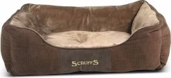Hondenmand Zacht En Stevig, Anti-Slip En Wasbaar - Scruffs Chester Box Bed - In Grijs En Bruin In Maat S Tot XL - Kleur: Grijs, Maat: Medium -Katten Hondenbenodigdheden Winkel 1200x548 1