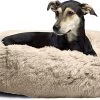 Pet Perfect Donut Hondenmand - 80cm - Fluffy Hondenkussen - Hondenbed - Créme/Bruin 2 Pet Perfect Donut Hondenmand - 80cm - Fluffy Hondenkussen - Hondenbed - Créme/Bruin -Katten Hondenbenodigdheden Winkel 1200x619 2
