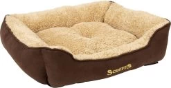 Comfortabele Zacht Gevoerde Hondenmand - Scruffs Cosy - Grijs, Bruin Of Beige - Maat S/M/L/XL - Kleur: Grijs, Maat: Medium -Katten Hondenbenodigdheden Winkel 1200x624 1