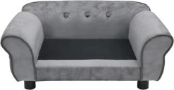 VidaXL Hondenbank 72x45x30 Cm Pluche Grijs 14 VidaXL Hondenbank 72x45x30 Cm Pluche Grijs -Katten Hondenbenodigdheden Winkel 1200x624