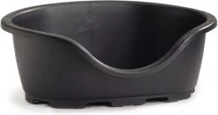 Strong Hondenmand Hondenbed Kunststof PVC 77 Cm Zwart