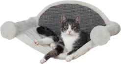 TRIXIE Kattenhangmat 54x28x33 Cm Crèmekleurig En Grijs 49920 -Katten Hondenbenodigdheden Winkel 1200x636 3