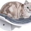 Merkloos Paws And Claws - Cat Shelf – Hangmat Kat – Kattenplank - Kattenbed - Wasbaar – Wandmontage – MDF - Wit -Katten Hondenbenodigdheden Winkel 1200x645 3