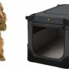Maelson Soft Kennel - Robuuste Hondenbench Van Zacht Materiaal - Opvouwbare Kennel Met Stevig Stalen Binnenframe - Zwart/antraciet - XXS / XS / S / M / L / XL / XXL - 72 S -Katten Hondenbenodigdheden Winkel 1200x660 3