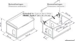 WONDERMAKE® Grote Kattenkast Houten Voor Kattenbak-box Kattentoilet, XL-kattenbak Dressoir Kastje, Designer Kattenhuis Met Kattenhol Kattenmand, Kasten Kast Voor Badkamer, 73,5 X 51,5 X 57 Cm, Wit -Katten Hondenbenodigdheden Winkel 1200x663 1