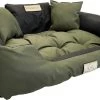 KingDog - Honden- En Kattenbed Met Twee Kussen - Wasbaar - Binnenmaat: 130x100m/ Buitenmaat: 145x115cm- Groen -Katten Hondenbenodigdheden Winkel 1200x709 3