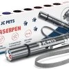 Laserpen - USB Oplaadbaar - Kattenspeeltjes - 7 Verschillende Standen - Laserlampje - RVS Zilver - Laser Pointer 2 Laserpen - USB Oplaadbaar - Kattenspeeltjes - 7 Verschillende Standen - Laserlampje - RVS Zilver - Laser Pointer -Katten Hondenbenodigdheden Winkel 1200x731