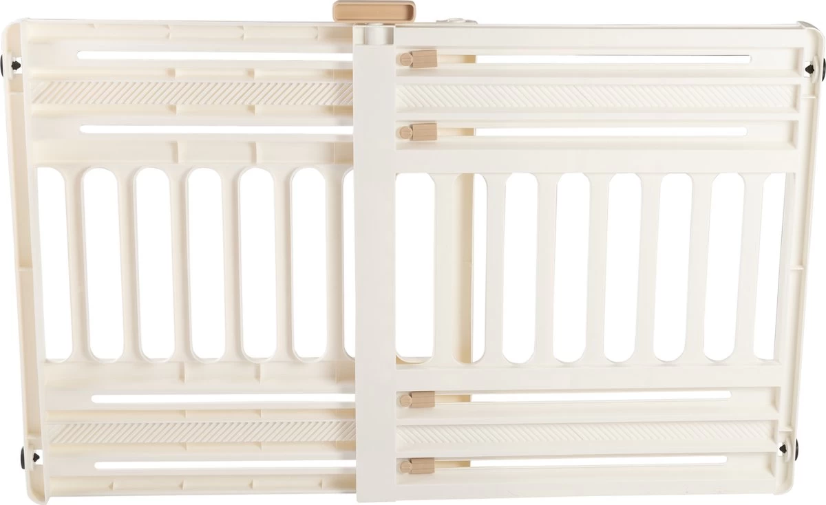 Iris Ohyama Huisdier Bariere PBR-600 - Kunststof - Wit/Beige - Uitschuifbaar 3 Iris Ohyama Huisdier Bariere PBR-600 - Kunststof - Wit/Beige - Uitschuifbaar