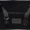 Velvet Black - Autostoel Voor Hond - 47x42cm - Wasbaar - Hondenmand Auto - Handgemaakt
