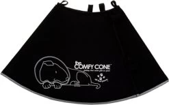Comfy Cone Hondenkraag Medium - Zwart -Katten Hondenbenodigdheden Winkel 1200x748