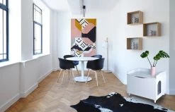 WONDERMAKE® Grote Kattenkast Houten Voor Kattenbak-box Kattentoilet, XL-kattenbak Dressoir Kastje, Designer Kattenhuis Met Kattenhol Kattenmand, Kasten Kast Voor Badkamer, 73,5 X 51,5 X 57 Cm, Wit -Katten Hondenbenodigdheden Winkel 1200x771 3