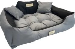 KingDog - Groot Honden- En Kattenbed 75 X 65 | Donkergrijs - Maat M -Katten Hondenbenodigdheden Winkel 1200x785 3