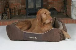 Hondenmand Zacht En Stevig, Anti-Slip En Wasbaar - Scruffs Chester Box Bed - In Grijs En Bruin In Maat S Tot XL - Kleur: Grijs, Maat: Extra Large -Katten Hondenbenodigdheden Winkel 1200x799 29