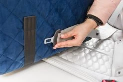 Velvet Blue - Autostoel Voor Hond - 57x50cm - Wasbaar - Hondenmand Auto - Handgemaakt -Katten Hondenbenodigdheden Winkel 1200x800 2