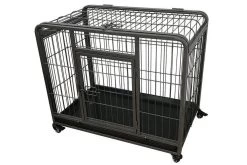 Topmast Heavy Duty Hondenbench Opvouwbaar 123L× 75W × 81H CM + Wielen -Katten Hondenbenodigdheden Winkel 1200x800 34