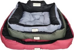 KingDog - Groot Honden- En Kattenbed 75 X 65 | Donkergrijs - Maat M -Katten Hondenbenodigdheden Winkel 1200x816