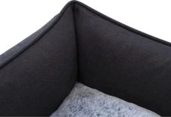 Benzano - Hondenmand - All Season - Wasmachine Wasbaar - Omkeerbaar Kussen - Pluche - Schuimvulling - Antraciet - 100 CM -Katten Hondenbenodigdheden Winkel 1200x827 1