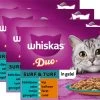 Whiskas 1+ Natvoer - Duo Surf & Turf - Selectie In Gelei - Maaltijdzakjes 48 X 85 G -Katten Hondenbenodigdheden Winkel 1200x829 3