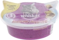 5x Whiskas Snack | Immune Support | Kattenvoer | Snoepjes | 5x 50gr | Omega 3 | Essentiële Vitaminen | Crunchy Buitenkant Met Romige Vulling | Kattensnoepjes -Katten Hondenbenodigdheden Winkel 1200x833 4