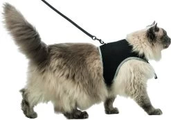 Trixie Soft Kattentuig - Zwart - 1,2 M -Katten Hondenbenodigdheden Winkel 1200x842 2