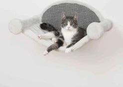 TRIXIE Kattenhangmat 54x28x33 Cm Crèmekleurig En Grijs 49920 -Katten Hondenbenodigdheden Winkel 1200x848