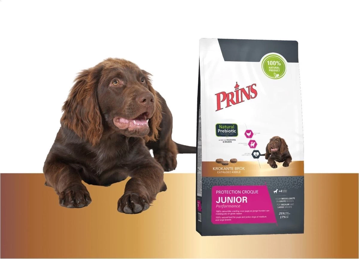 Prins Protection Croque Junior - Performance - Hondenvoer - 10 Kg 5 Prins Protection Croque Junior - Performance - Hondenvoer - 10 Kg - Afbeelding 3