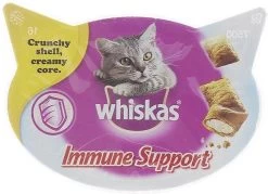 5x Whiskas Snack | Immune Support | Kattenvoer | Snoepjes | 5x 50gr | Omega 3 | Essentiële Vitaminen | Crunchy Buitenkant Met Romige Vulling | Kattensnoepjes -Katten Hondenbenodigdheden Winkel 1200x871 6
