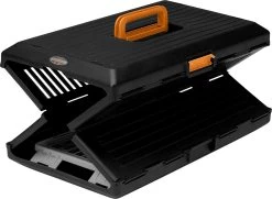 Merkloos Iris Ohyama Inklapbare Reismand Huisdieren FC-670 - Kunststof - Zwart/Oranje -Katten Hondenbenodigdheden Winkel 1200x880 2