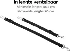 Honden Autogordel Verstelbaar Hondenriem Autogordel Universele Hondengordel - Zwart -Katten Hondenbenodigdheden Winkel 1200x884 2