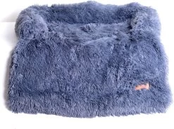 Dogs&Co Zachte Fluffy Hondenmat Voor Bank Maat S Antraciet 75x75cm -Katten Hondenbenodigdheden Winkel 1200x888