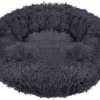 Springos Hondenmand | Superzacht En Luxe | Wasbaar | Donut | Fluffy | Hondenkussen | 50cm | Grijs 1 Springos Hondenmand | Superzacht En Luxe | Wasbaar | Donut | Fluffy | Hondenkussen | 50cm | Grijs -Katten Hondenbenodigdheden Winkel 1200x902 2