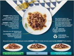 Gourmet Perle Duo – Kattenvoer Natvoer – Met Kip En Rund, Kalkoen En Lam, Kalf En Eend, Konijn En Wild – 48 X 85 Gr -Katten Hondenbenodigdheden Winkel 1200x906 3