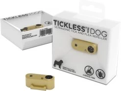 TICKLESS Teek En Vlo Afweer MINI HOND - GOUD (oplaadbare Versie Die Extra Lang Meegaat) -Katten Hondenbenodigdheden Winkel 1200x908 1
