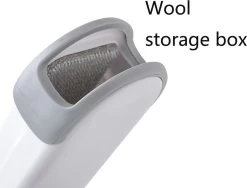 IGOODS - Pet Hair Remover - Hond & Kat Roller Brush - Dubbelzijdig Bont Ontharingsgereedschap Met Zelfreinigende Basis - Reismaatborstel - Voor Kleding - Bank - Tapijt - Autostoel GRIJS -Katten Hondenbenodigdheden Winkel 1200x915