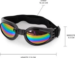 Hondenbril - Zonnebril Hond - Honden Zonnebril - Zwart - UV Werend -Katten Hondenbenodigdheden Winkel 1200x936 2