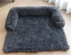 Zootic Fluffy Hondenkussen Hondenmand Hondenbed - Grijs 100 X 90 Cm -Katten Hondenbenodigdheden Winkel 1200x936 3