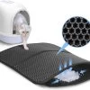Nobleza Kattenbakmat - Kattenmat Met Filter - Kattenbak Accessoires - Grit Opvanger - 3 Lagen - Waterdicht - 60x45 Cm - Opvouwbaar - Zwart 2 Nobleza Kattenbakmat - Kattenmat Met Filter - Kattenbak Accessoires - Grit Opvanger - 3 Lagen - Waterdicht - 60x45 Cm - Opvouwbaar - Zwart -Katten Hondenbenodigdheden Winkel 1200x953 3