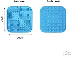 The Pets Supplier - Likmat Voor Hond - 2 Siliconen Likmatten Met 1 Spatel - Slowfeeder - Voermat -Katten Hondenbenodigdheden Winkel 1200x955
